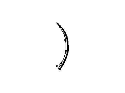 Cadillac Deville Door Seal - 25628637