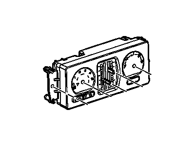 GM 15832313 Control Assembly, Heater & A/C