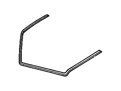 20742186 GM Lace, Finish Roof Panel Cover *White Illustration 1 of 1