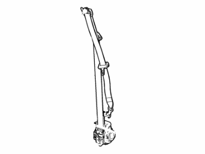 84494018 - Genuine GM Retractor Kit, F/Seat Belt *Cocoa