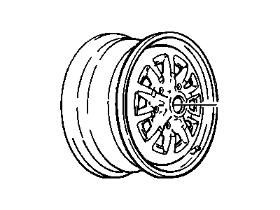 GM 10083535 Wheel Rim, 14X5.5