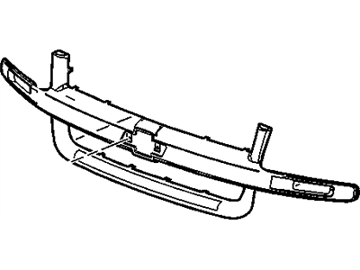 GM 19120219 Grille Kit,Radiator