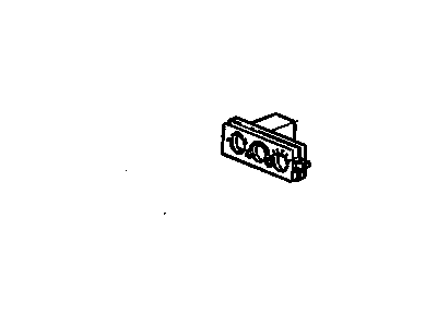 GM 10338466 Heater Control Assembly