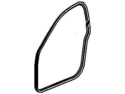 GM 89039905 Weatherstrip Asm,Front Side Door