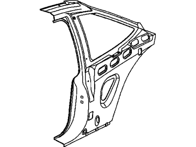 GM 21080857 Panel Asm,Rear Side Door Ring Outer