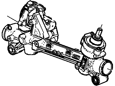 2010 GMC Terrain Rack And Pinion - 20857570