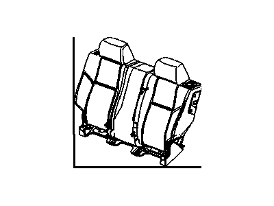 Hummer H3 Seat Cushion Pad - 94711153