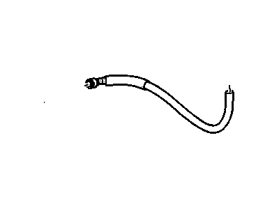 25815789 GM Hose Assembly, P/S Fluid Reservoir Outlet Illustration 1 of 1