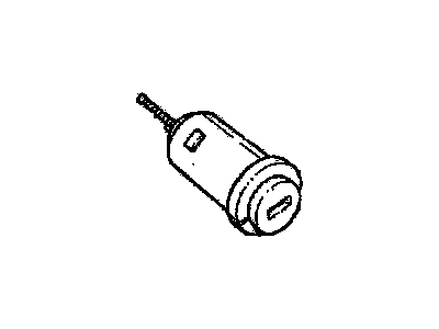 GM 92172018 Cylinder,Ignition Lock(Uncoded)