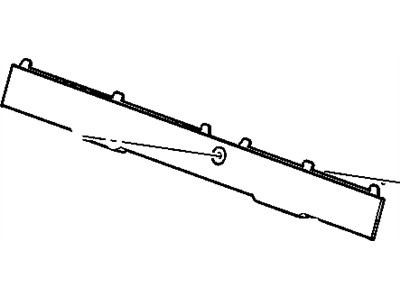 GM 95154383 Molding,Body Rear Corner Upper Garnish