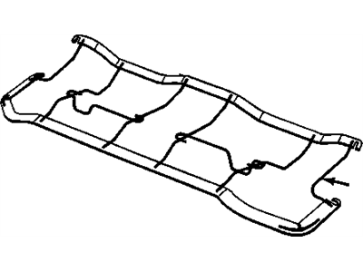 GM 20270370 FRAME, Rear Seat Cushion (With Frame)
