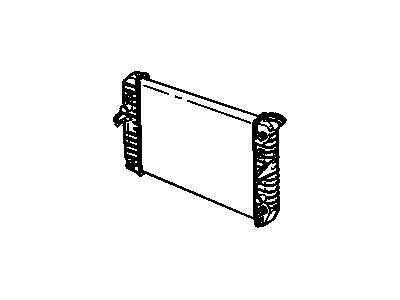 GM 89018545 Radiator Assembly