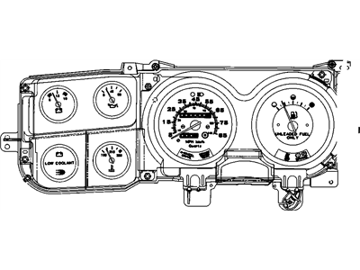 GMC V3500 Speedometer - 25088290