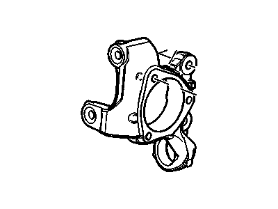 GM 10391041 Rear Steering Knuckle Assembly