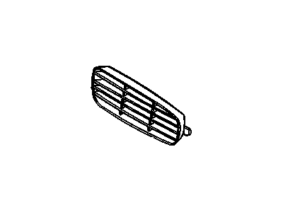 GM 22641582 Grille, Radiator *(Grey)Chrome