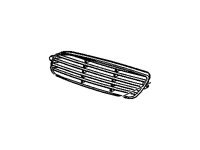 GM 22641583 Grille, Radiator *(Argt)Chrome