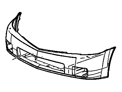GM 25844552 Front Bumper Cover