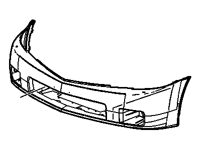 GM 25844544 Rear Bumper Cover