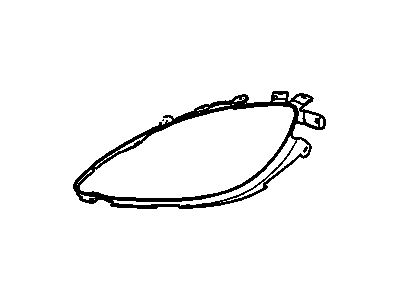 89025130 GM Seal,Headlamp (R.H.) Illustration 1 of 1