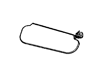 GM 10376809 Sunshade Asm *Shale