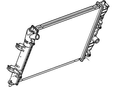 GM 10353889 Radiator Assembly