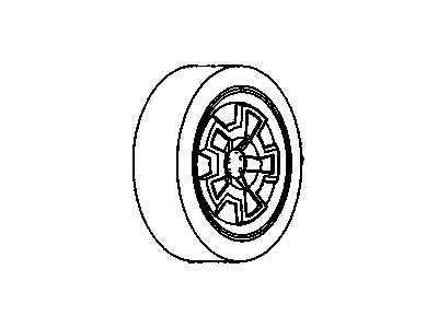 1988 Chevrolet Corsica Spare Wheel - 14091951