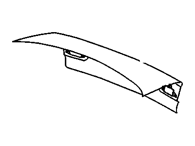 GM 22714446 Lid Assembly, Rear Compartment