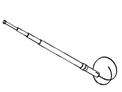 1987 Oldsmobile Calais Antenna - 22568986