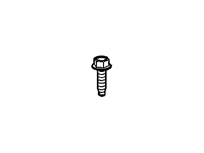 GM 11562426 Bolt, Heavy Hexagon Acorn Flange Head