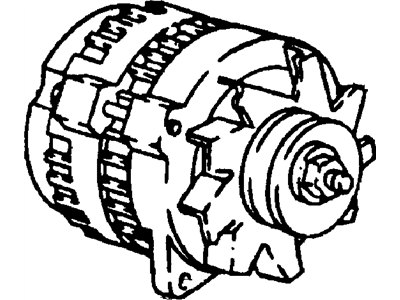 GM 88864373 Reman Alternator (Delco Cs130 100 Amps)