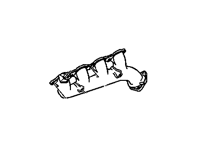 2002 Cadillac Escalade Exhaust Manifold - 12557287