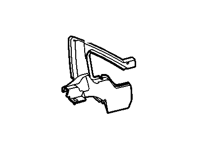 2007 Pontiac G6 Door Seal - 25854099