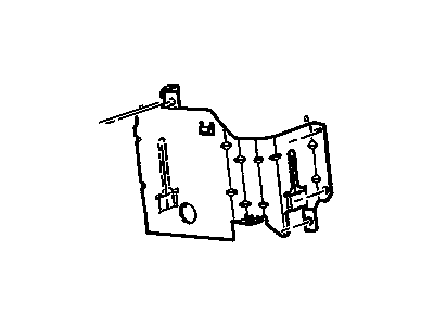 GM 22593028 Bracket Assembly, Pcm