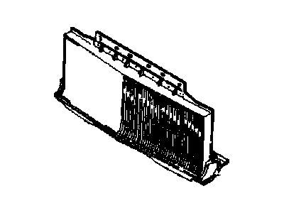 GM 25512896 GRILLE,RAD