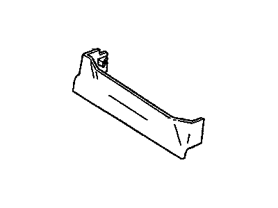 15977631 GM Cover, Passenger Seat Riser Trim *Gray M Illustration 1 of 1