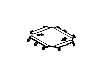GM 16736525 Support Assembly, Driver Seat Cushion Pad