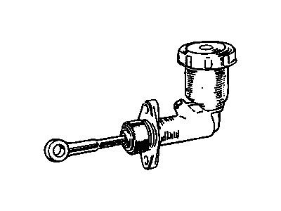 1987 Chevrolet Corvette Clutch Master Cylinder - 10079820