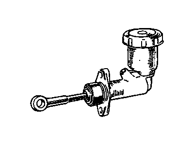 1988 Chevrolet Corvette Clutch Master Cylinder - 10079820