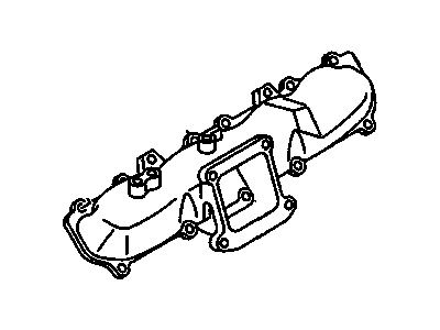 Chevrolet Suburban Intake Manifold - 97303646
