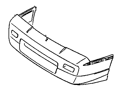 Pontiac Fiero Bumper - 10042562
