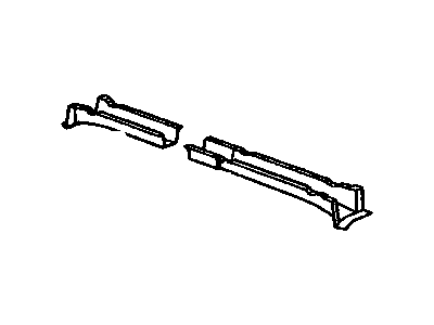 25678397 GM Bar Assembly, Rear Compartment Panel Rear Suspension Cr Illustration 1 of 1