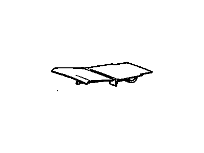 GM 20792750 Heater Assembly, Rear Seat Cushion