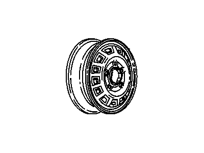 Buick Skyhawk Spare Wheel - 9590833