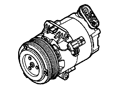 Saturn Astra A/C Compressor - 93168628