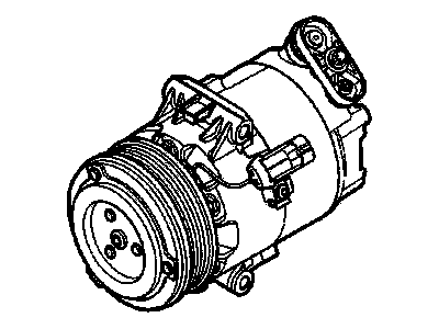 GM 93168628 Air Conditioner Compressor