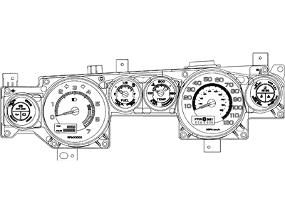 GM 25637844 Instrument Panel Gage CLUSTER