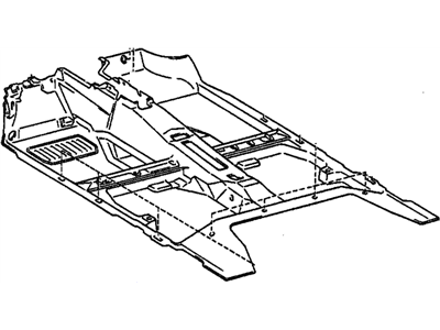 GM 88972735 Attachment Kit,Floor Auxiliary Mat