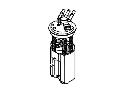 GM 19179614 Fuel Tank Fuel Pump Module Kit