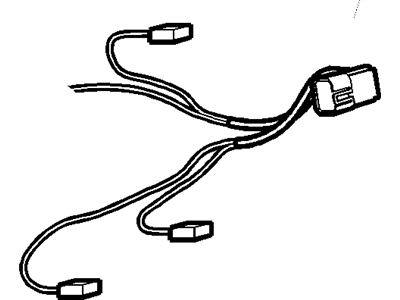 GM 16825988 Harness Asm,Steering Wheel Pad Accessory Wiring