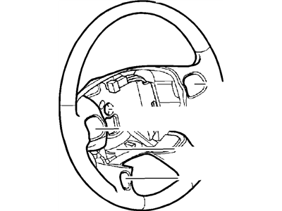 2002 Buick Lesabre Steering Wheel - 25748173